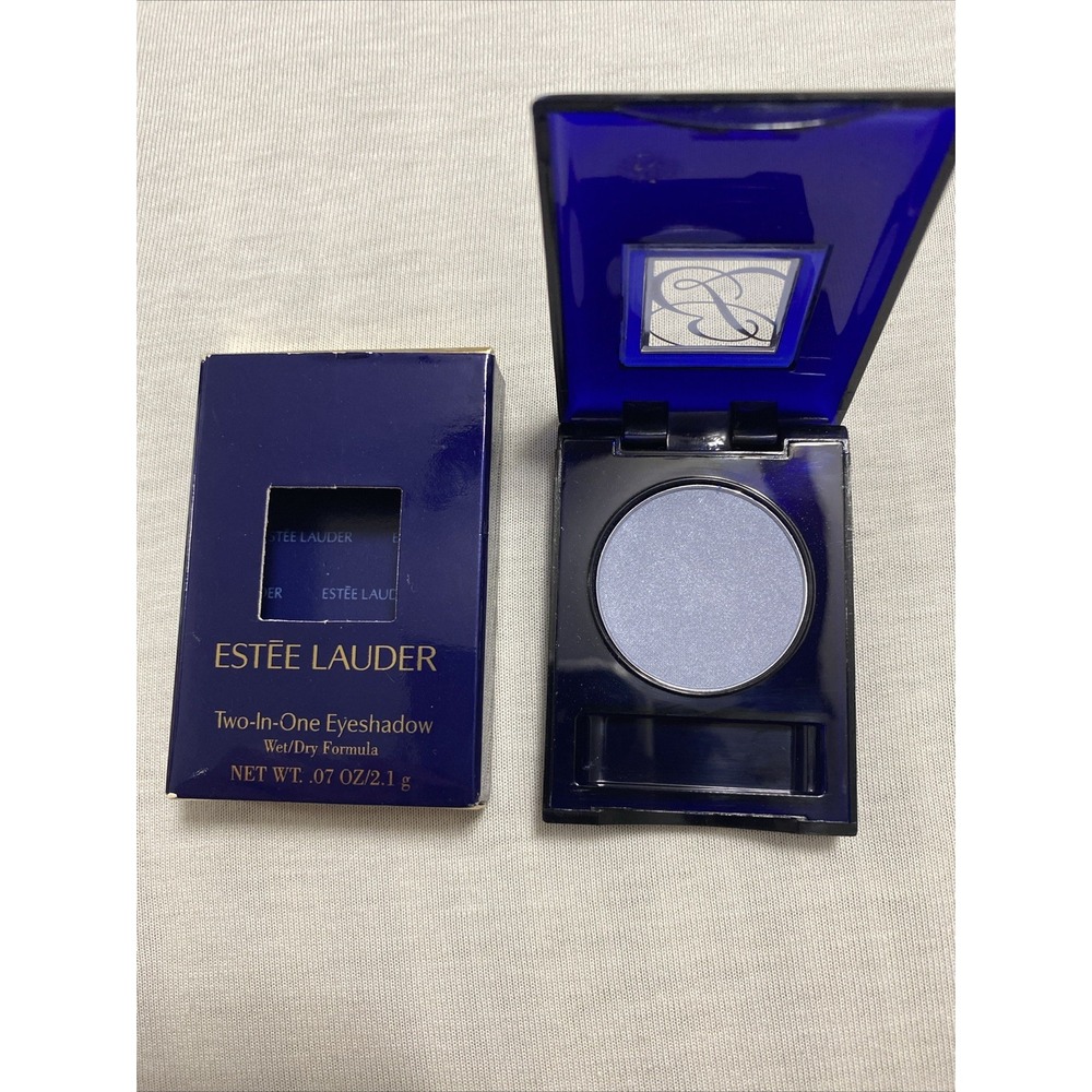 ESTEE LAUDER Two-In-One Eyeshadow Wet Dry Formula 04 SKY .07 oz 2.1 g Rare HTF